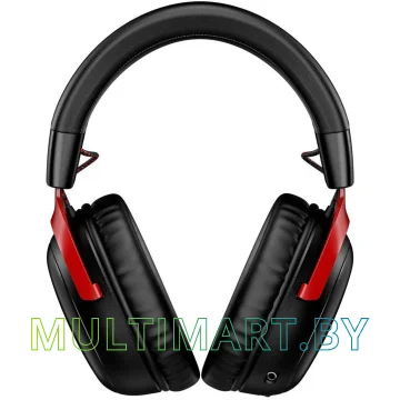 Наушники HyperX Cloud III Wireless (черный/красный) картинка 3